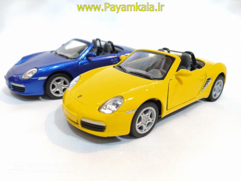 ماشین اسباب بازی پورشه(PORSCHE BOXSTER S BY KINSMART)